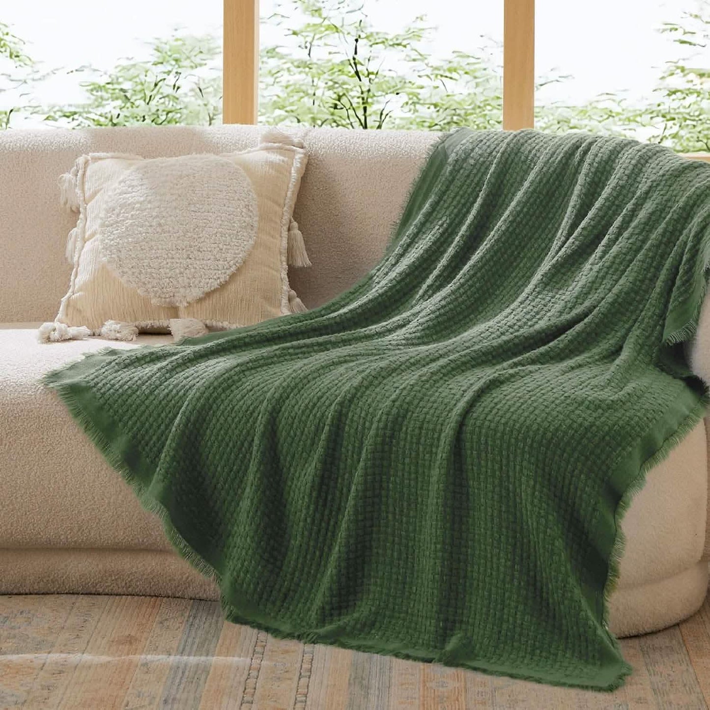 GentleSoft™ Decorative Woven Throw Blanket