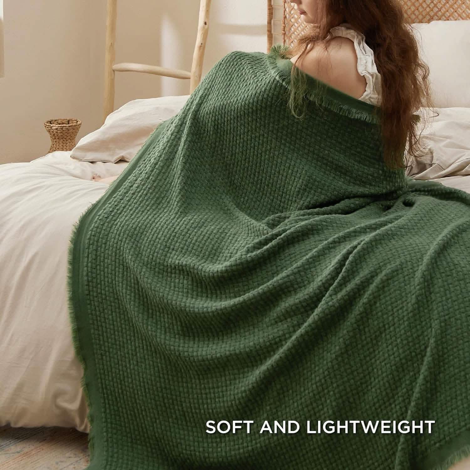 GentleSoft™ Decorative Woven Throw Blanket