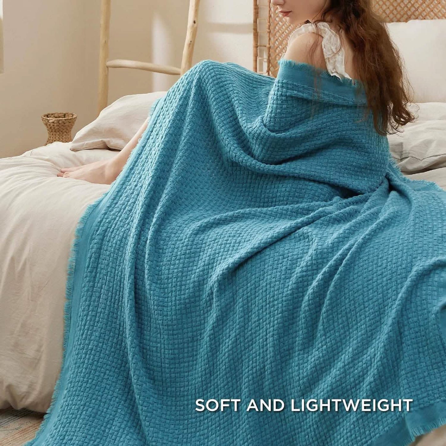 GentleSoft™ Woven Throw Blanket