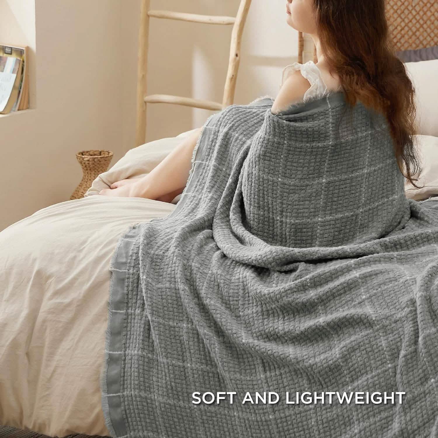 GentleSoft™ Woven Throw Blanket