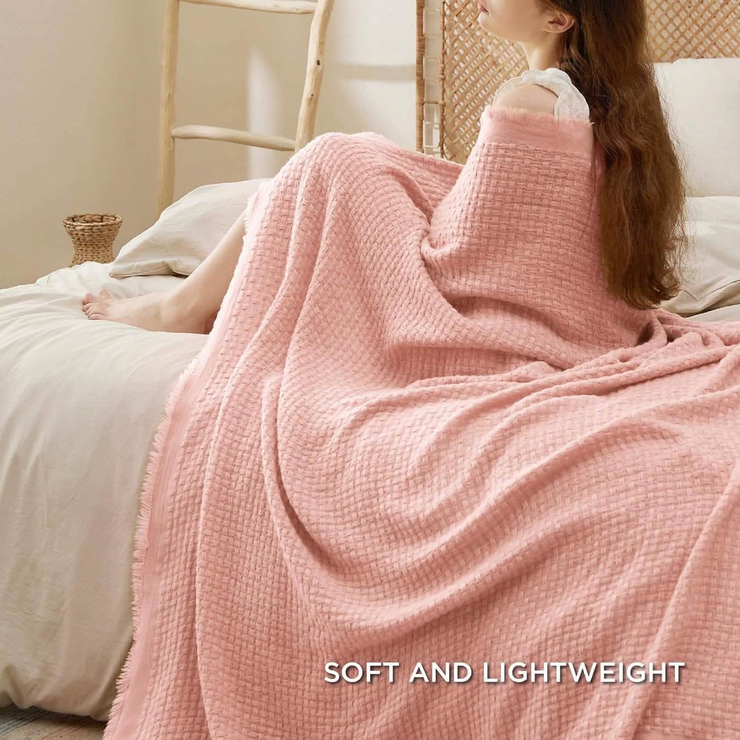 GentleSoft™ Woven Throw Blanket