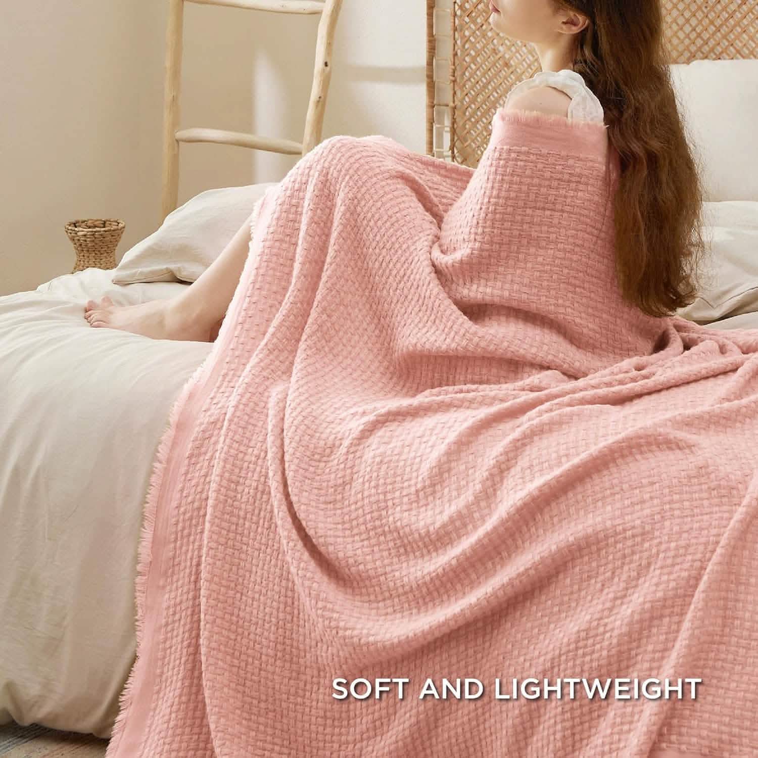 GentleSoft™ Woven Throw Blanket