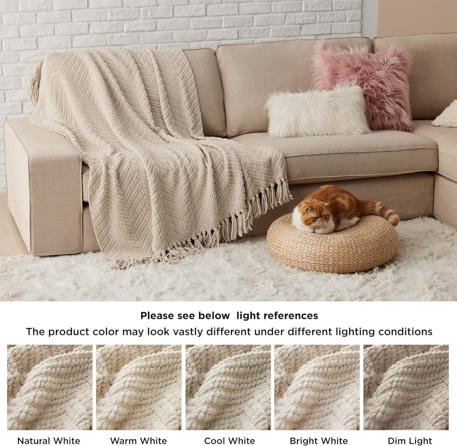 GentleSoft™ GentleSoft Versatile Knit Woven Chenille Blanket