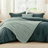 GentleSoft™ Checkered Comforter Set Striped