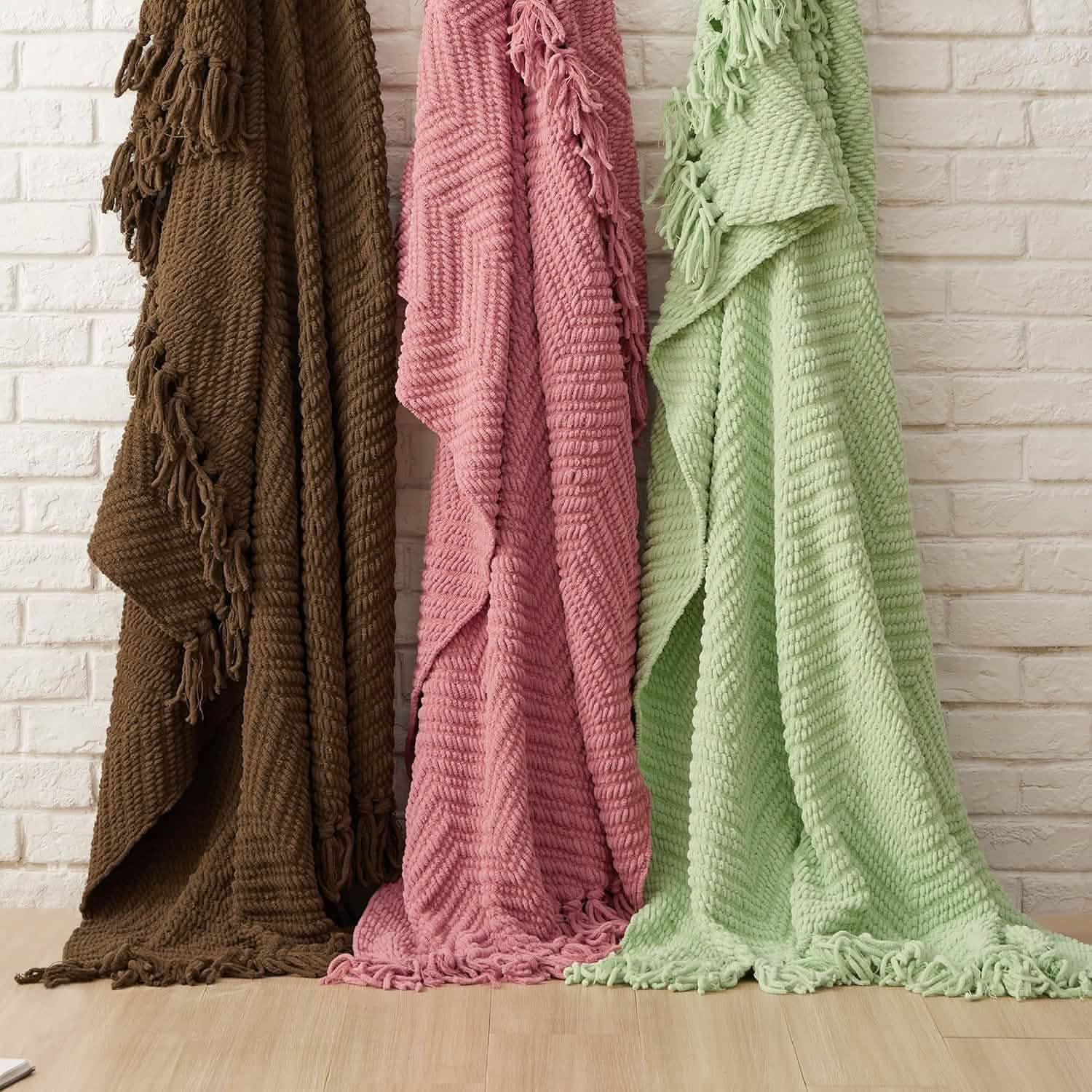 GentleSoft™ GentleSoft Versatile Knit Woven Chenille Blanket