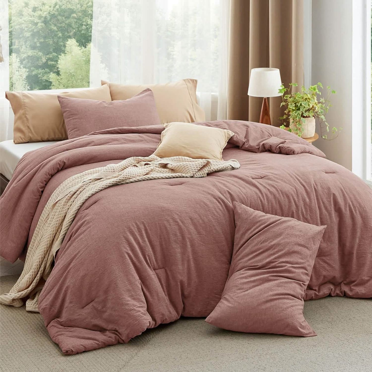 GentleSoft™ Prewashed Cotton Comforter Set