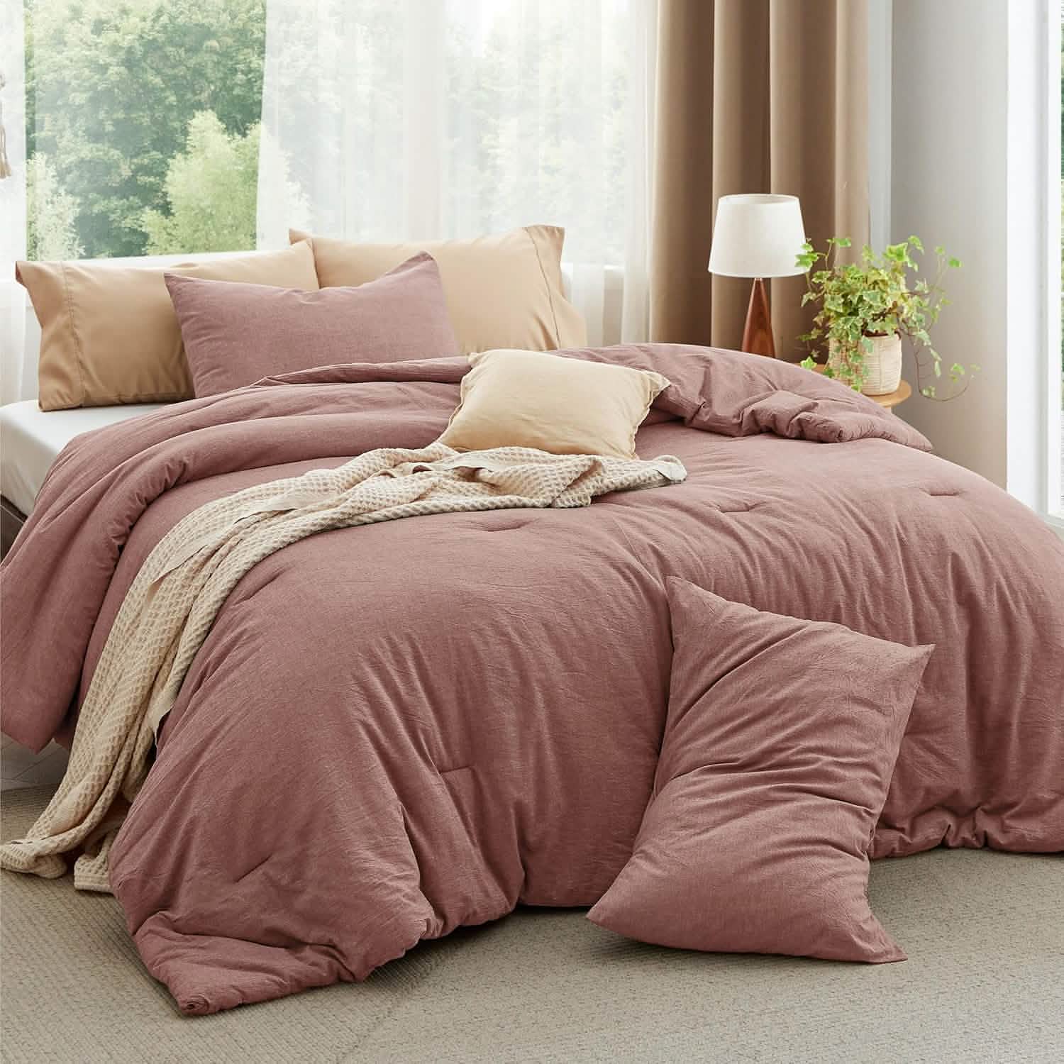 GentleSoft™ Prewashed Cotton Comforter Set