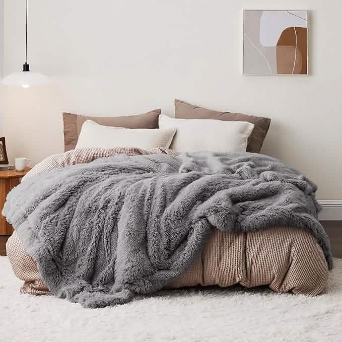 GentleSoft™ Fuzzy Faux Fur Blanket