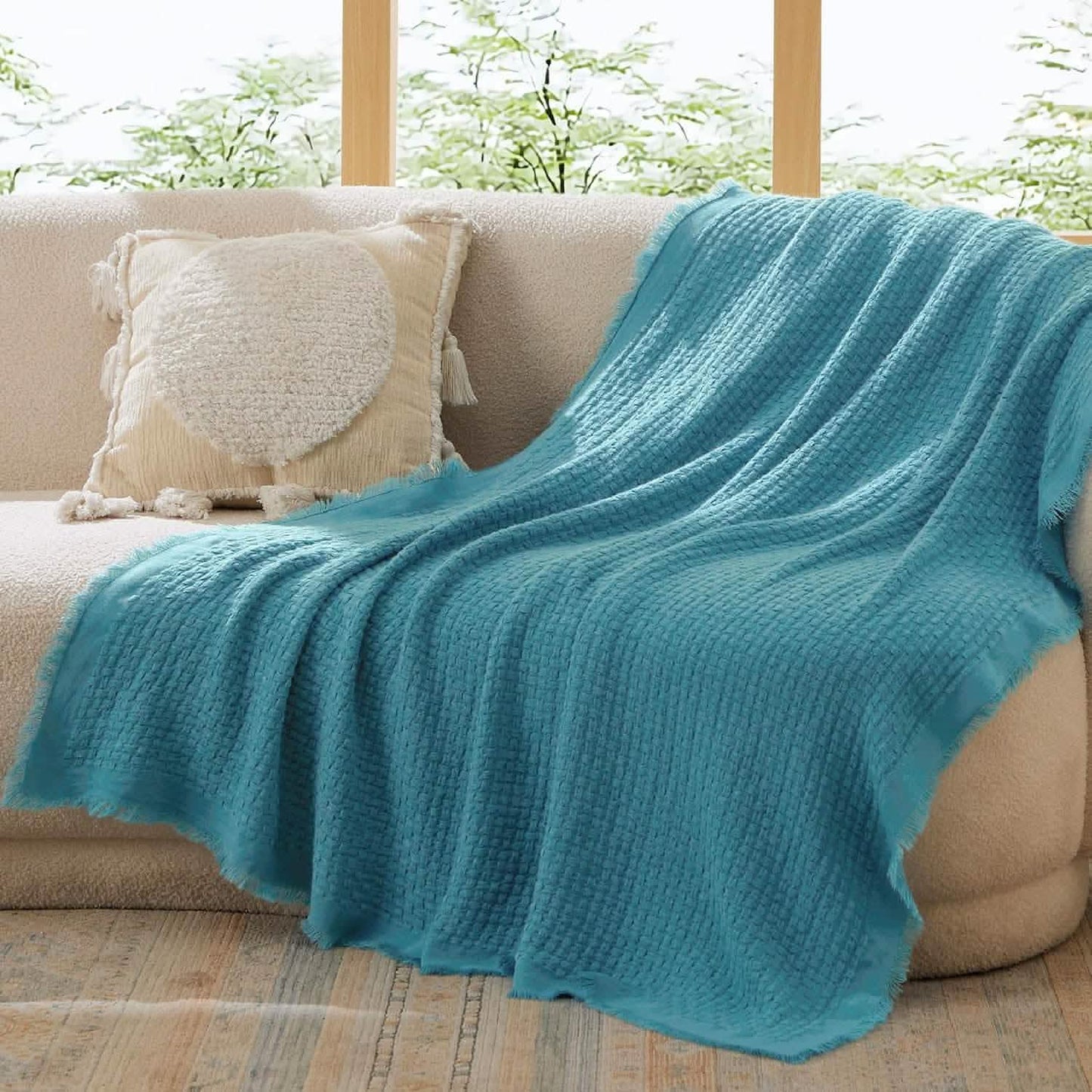GentleSoft™ Woven Throw Blanket