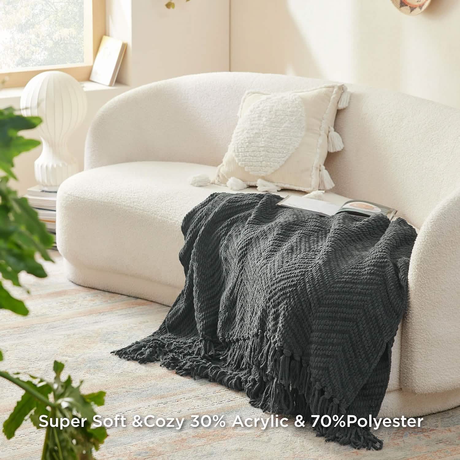 GentleSoft™ GentleSoft Versatile Knit Woven Chenille Blanket
