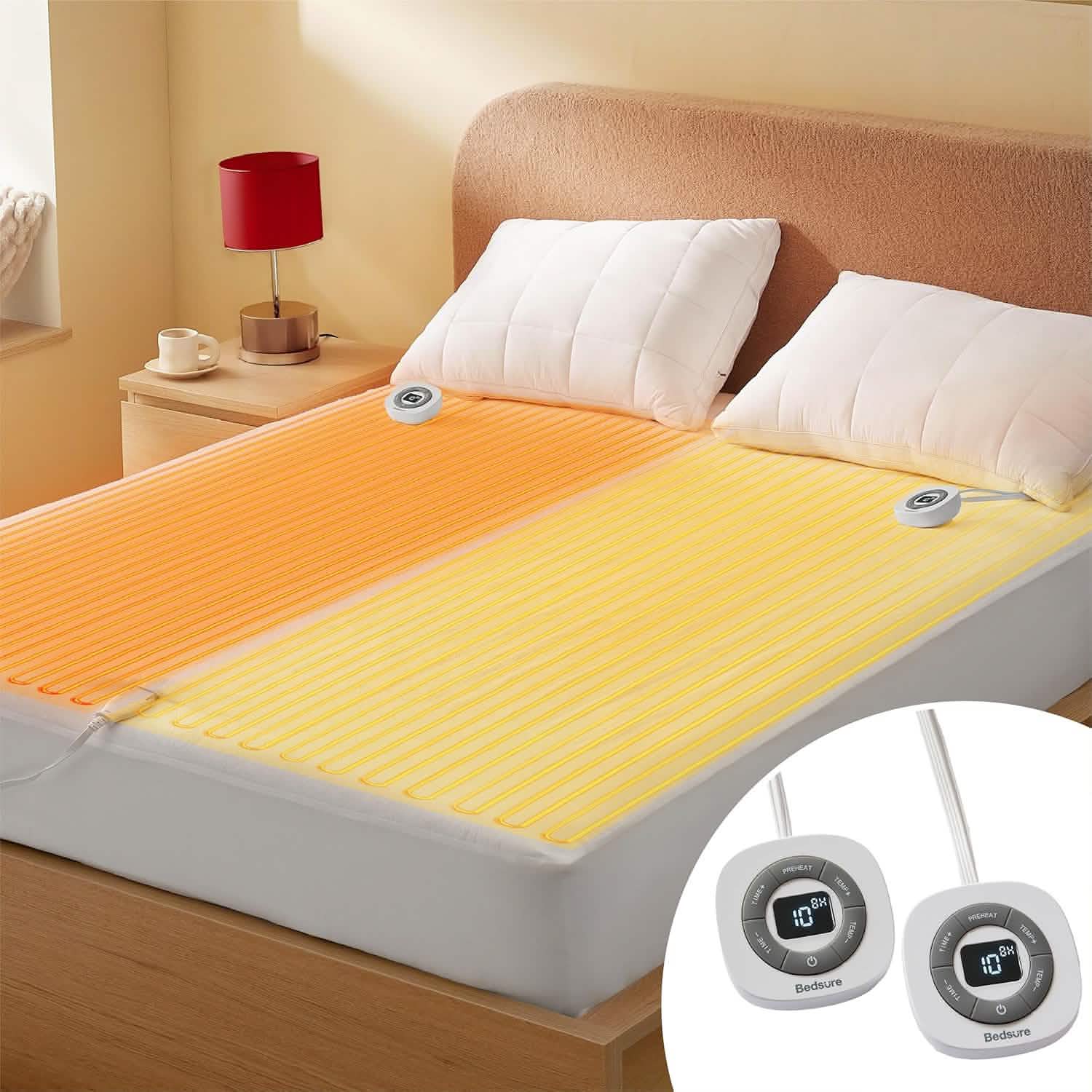 GentleSoft™ Polyester Microfiber Heated Mattress Pad