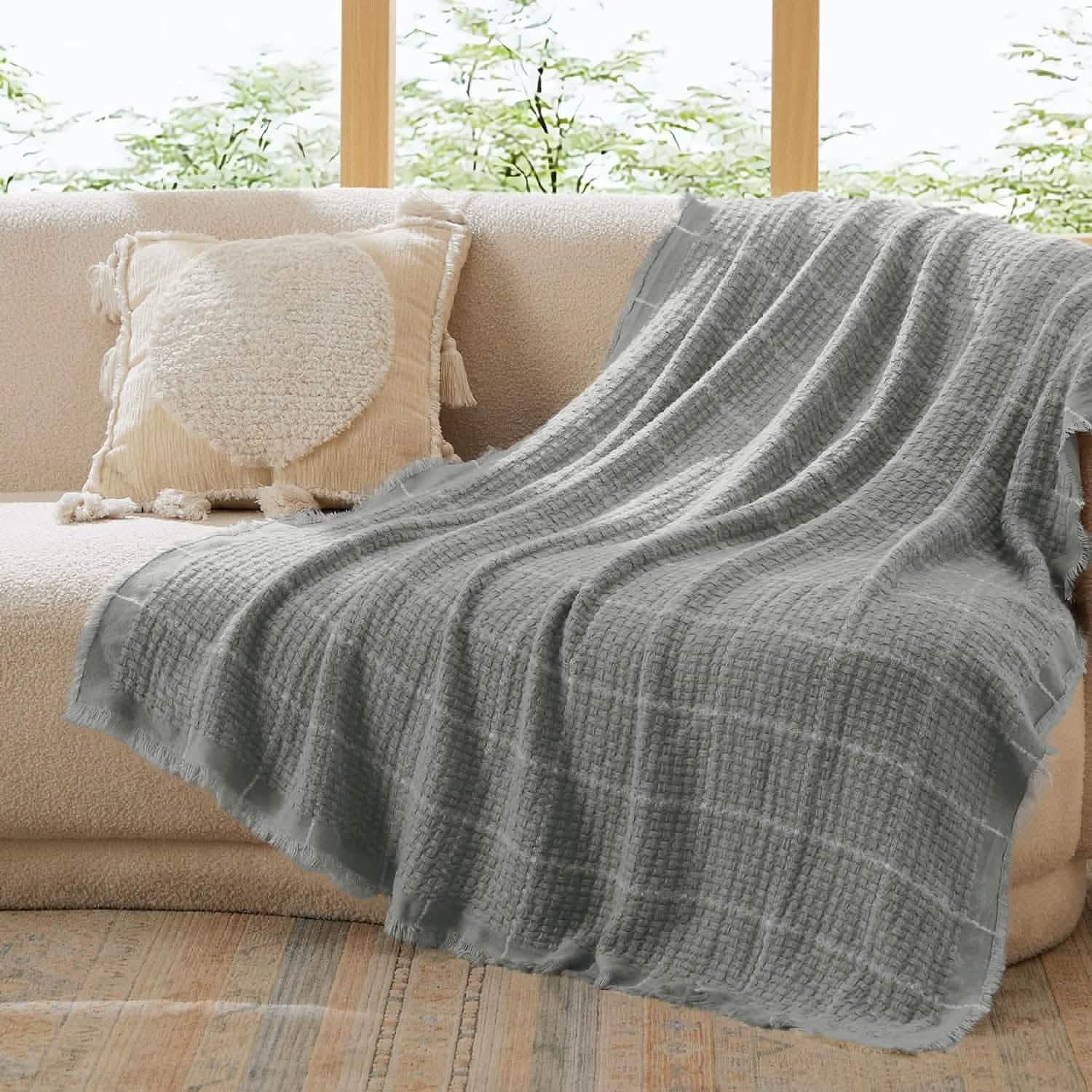 GentleSoft™ Woven Throw Blanket
