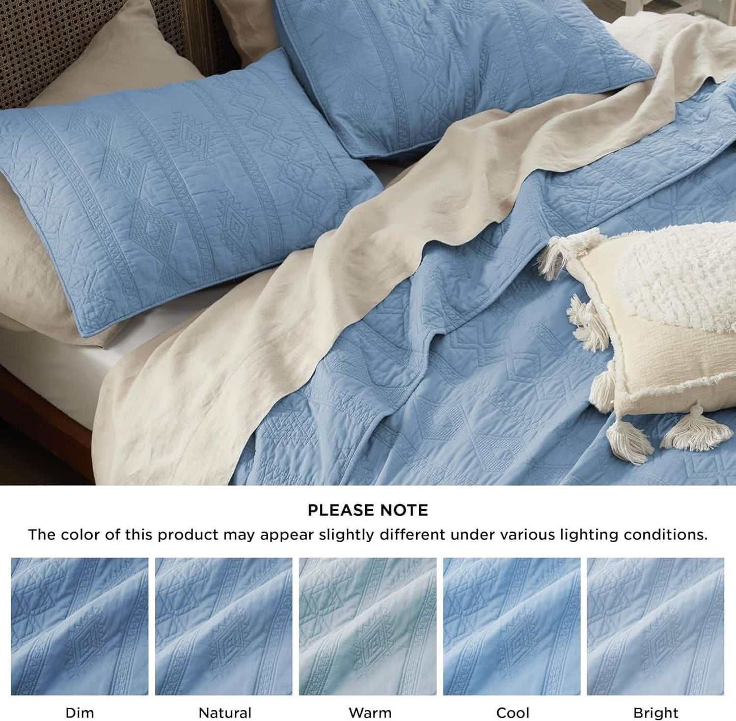 GentleSoft™ Voile Cotton Quilt Set