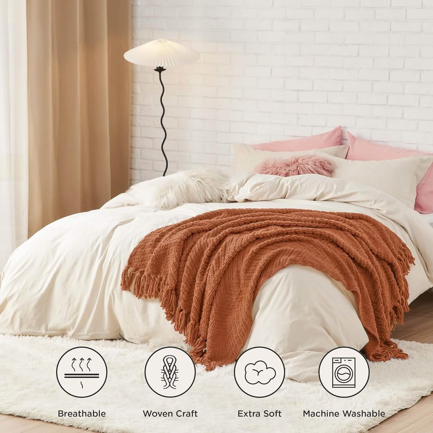 GentleSoft™ GentleSoft Versatile Knit Woven Chenille Blanket