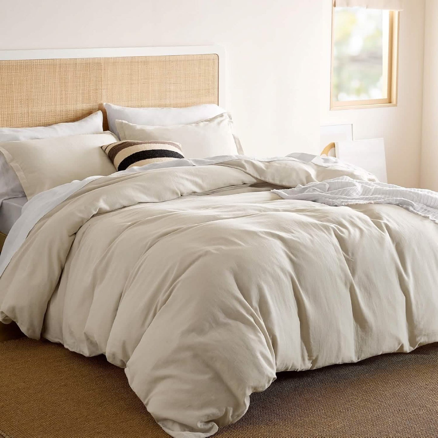 GentleSoft™ 100% Muslin Duvet Cover Set