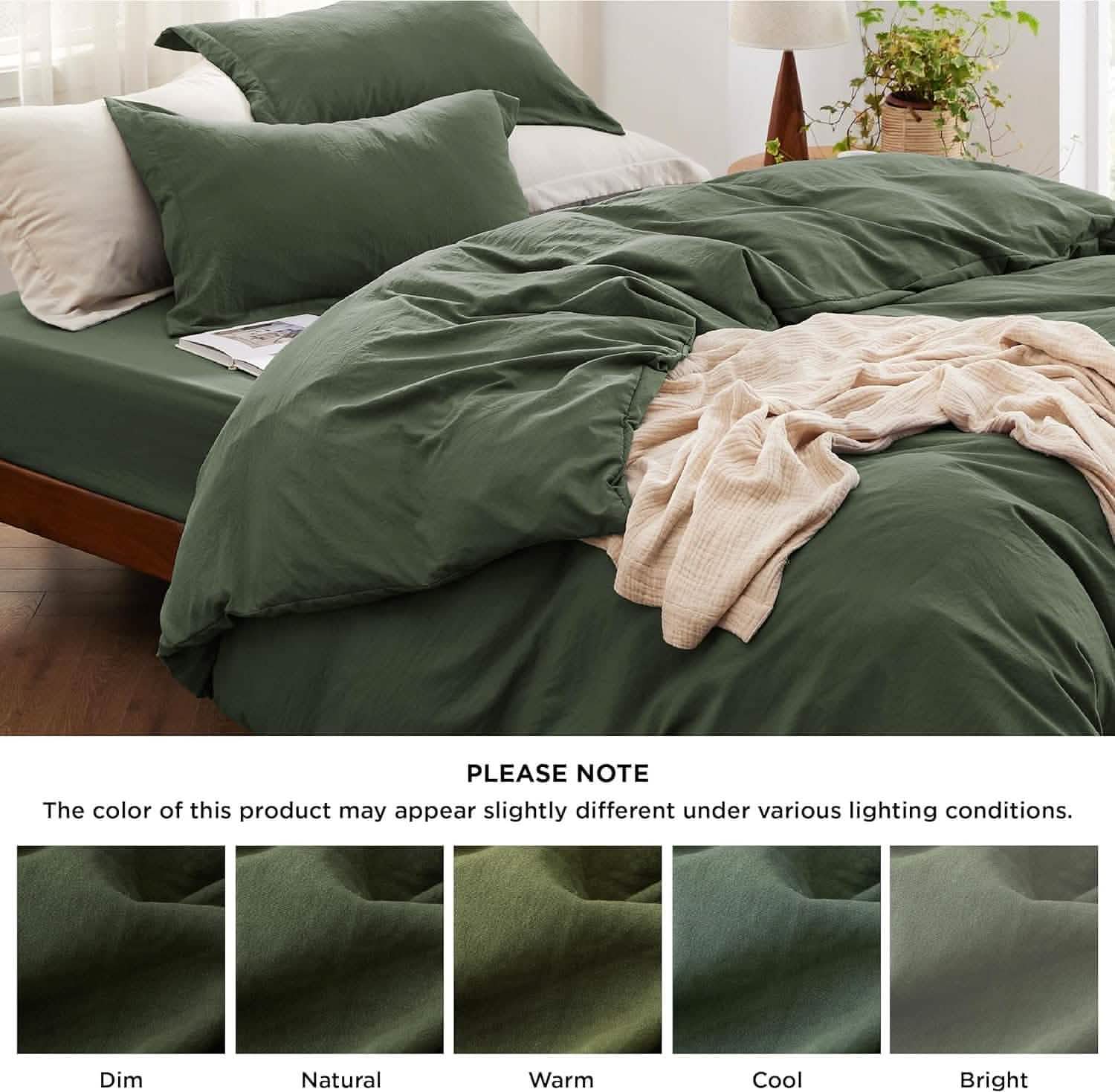 GentleSoft™ Prewashed Polyester Microfiber Duvet Cover Set
