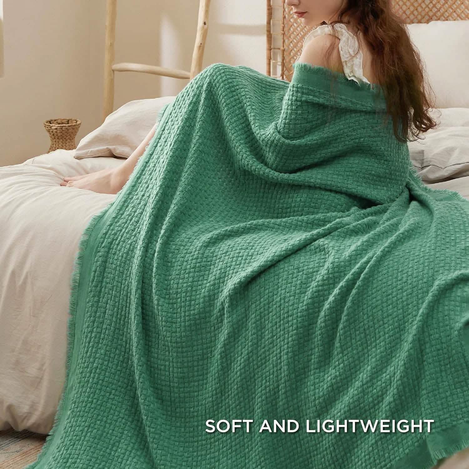 GentleSoft™ Woven Throw Blanket