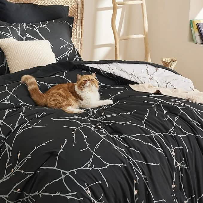 GentleSoft™ Tree Branch Floral Pattern Bed in A Bag