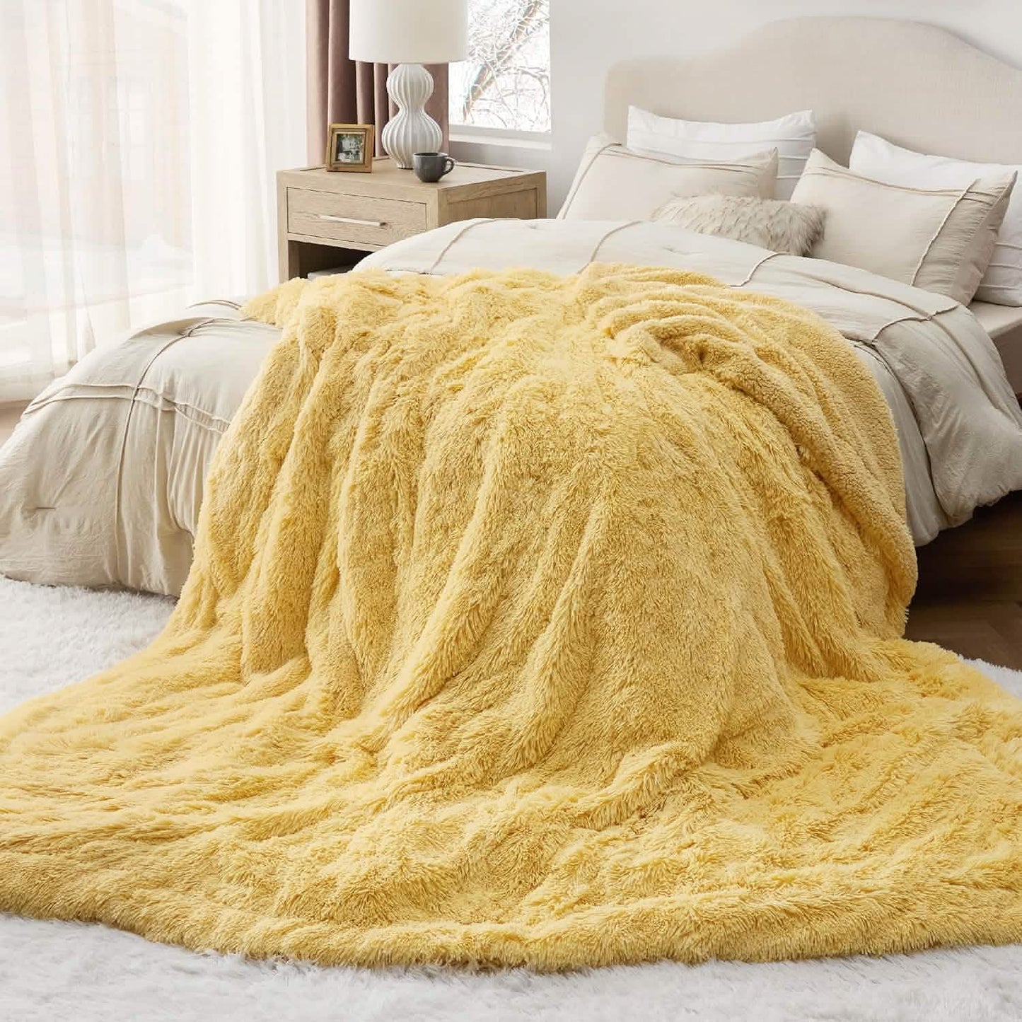 GentleSoft™ Fuzzy Faux Fur Blanket