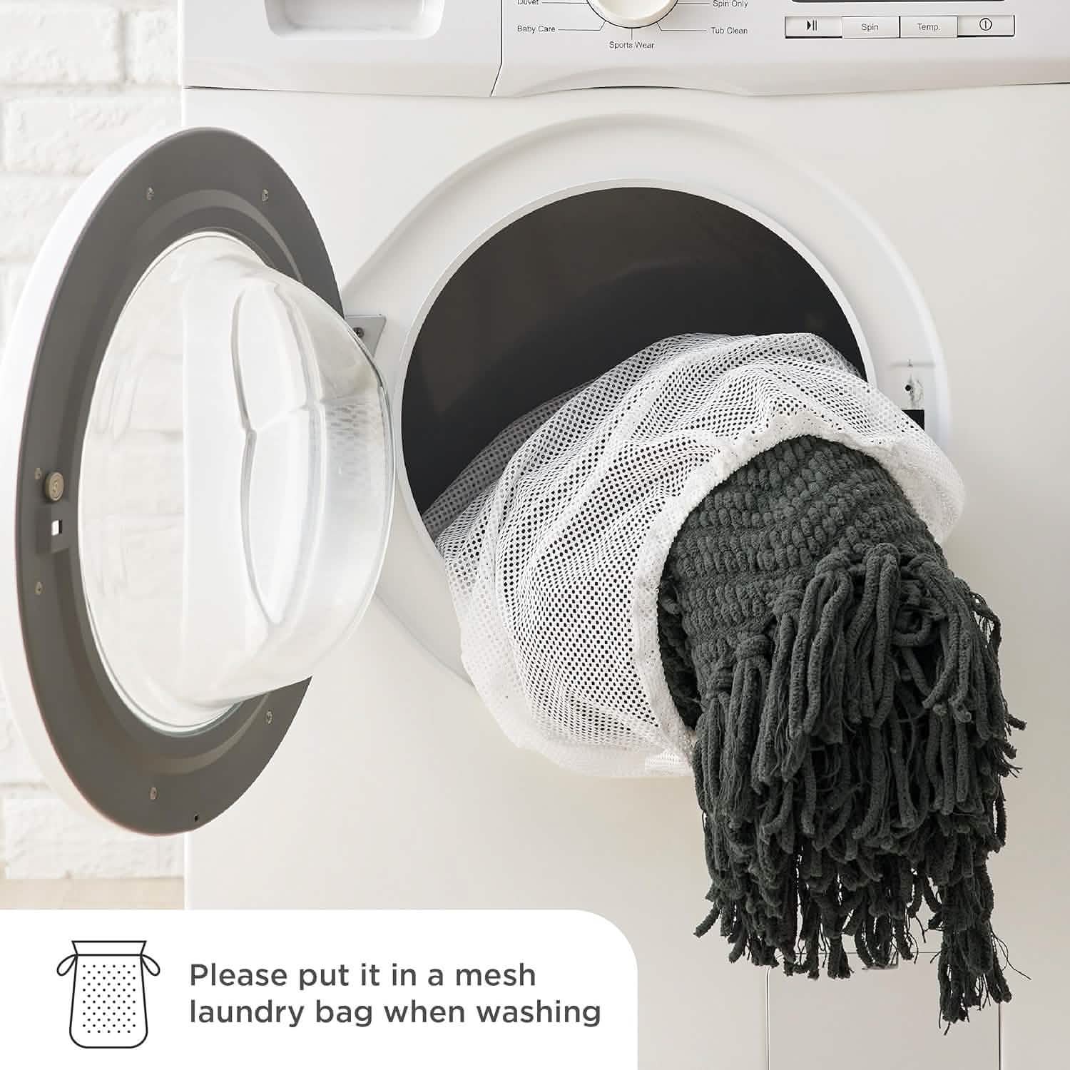 GentleSoft™ GentleSoft Versatile Knit Woven Chenille Blanket