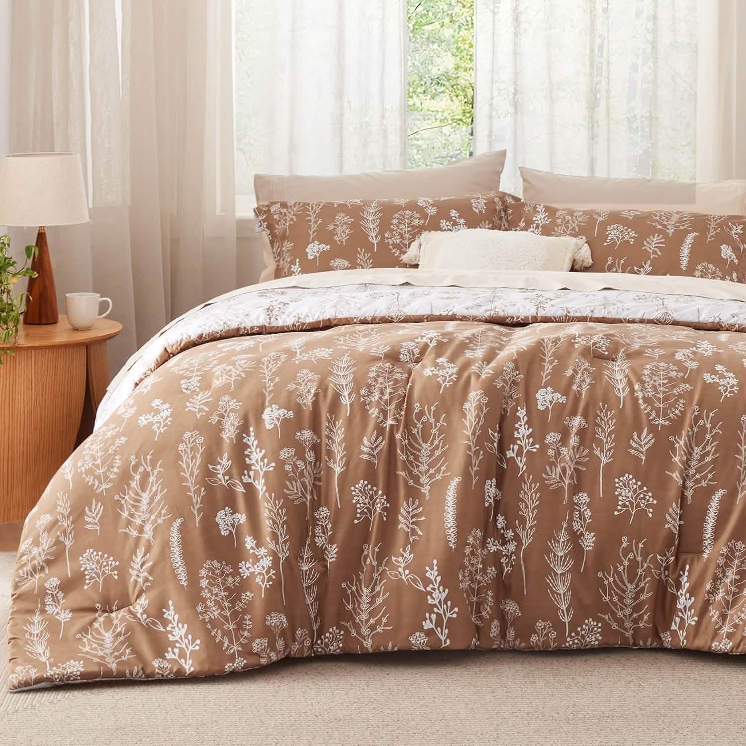 GentleSoft™ Reversible Floral Print Comforter Set-2