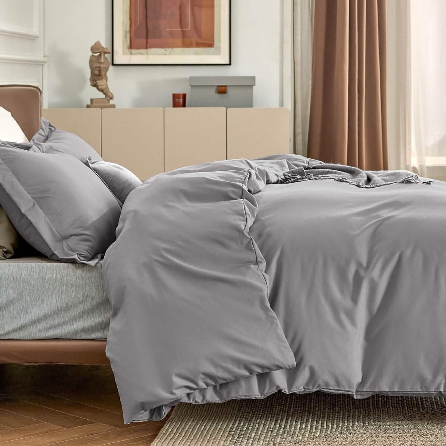 GentleSoft™ Brushed Microfiber Duvet Cover Set