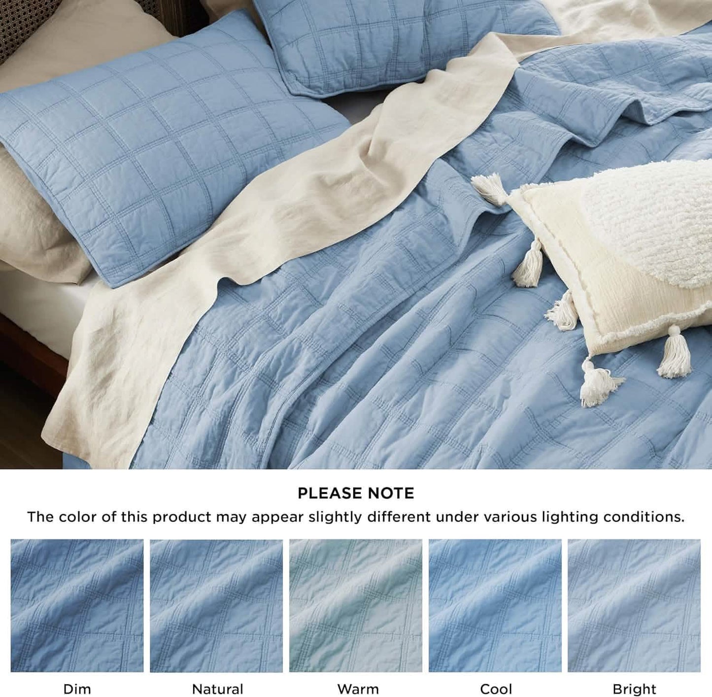 GentleSoft™ Voile Cotton Quilt Set