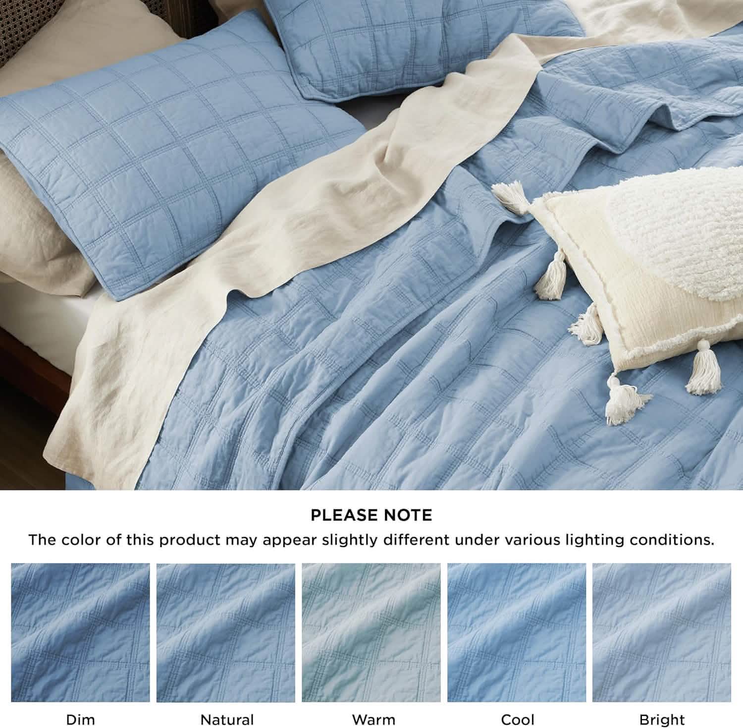 GentleSoft™ Voile Cotton Quilt Set