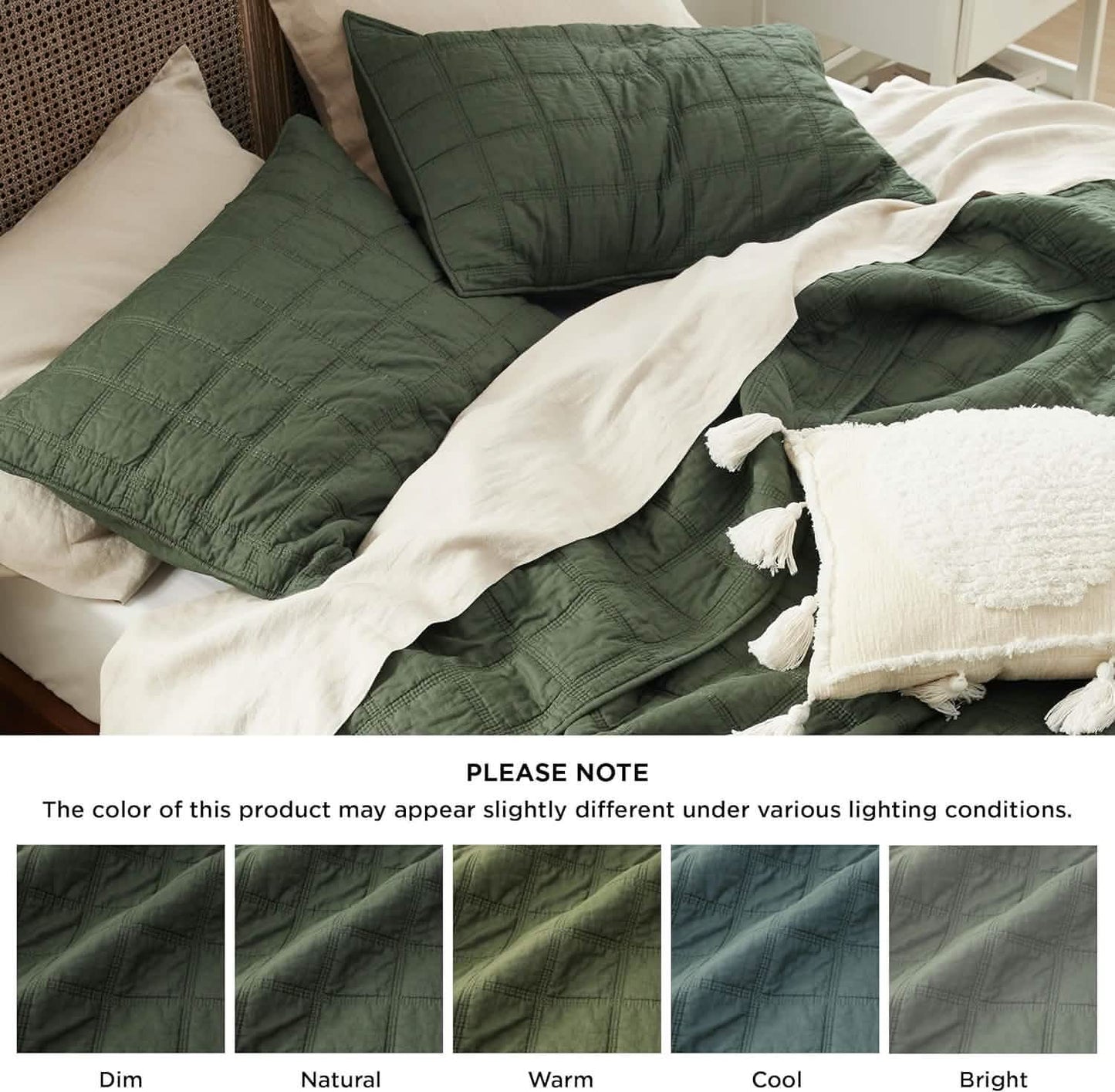 GentleSoft™ Voile Cotton Quilt Set