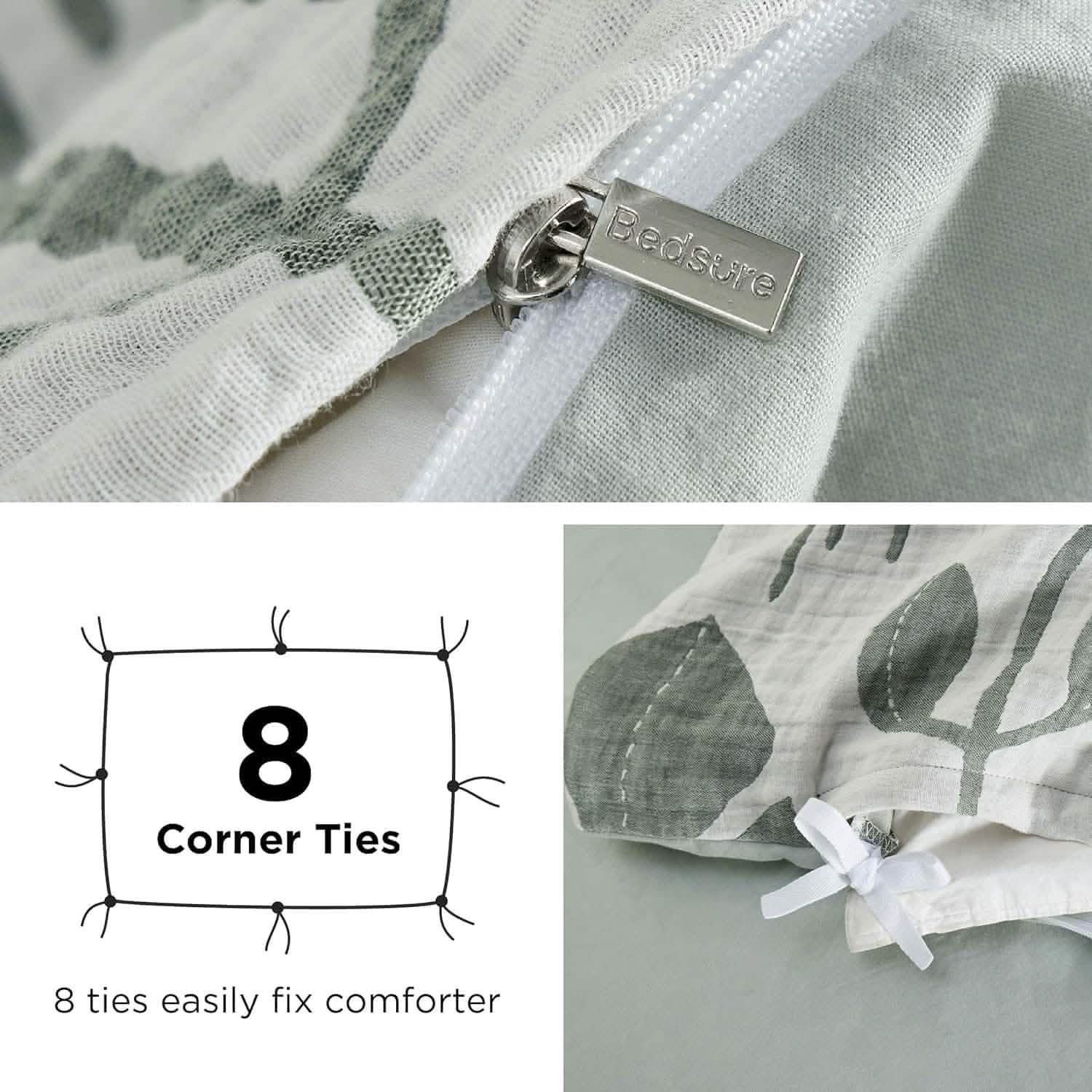 GentleSoft™ Cotton Muslin Duvet Cover Set