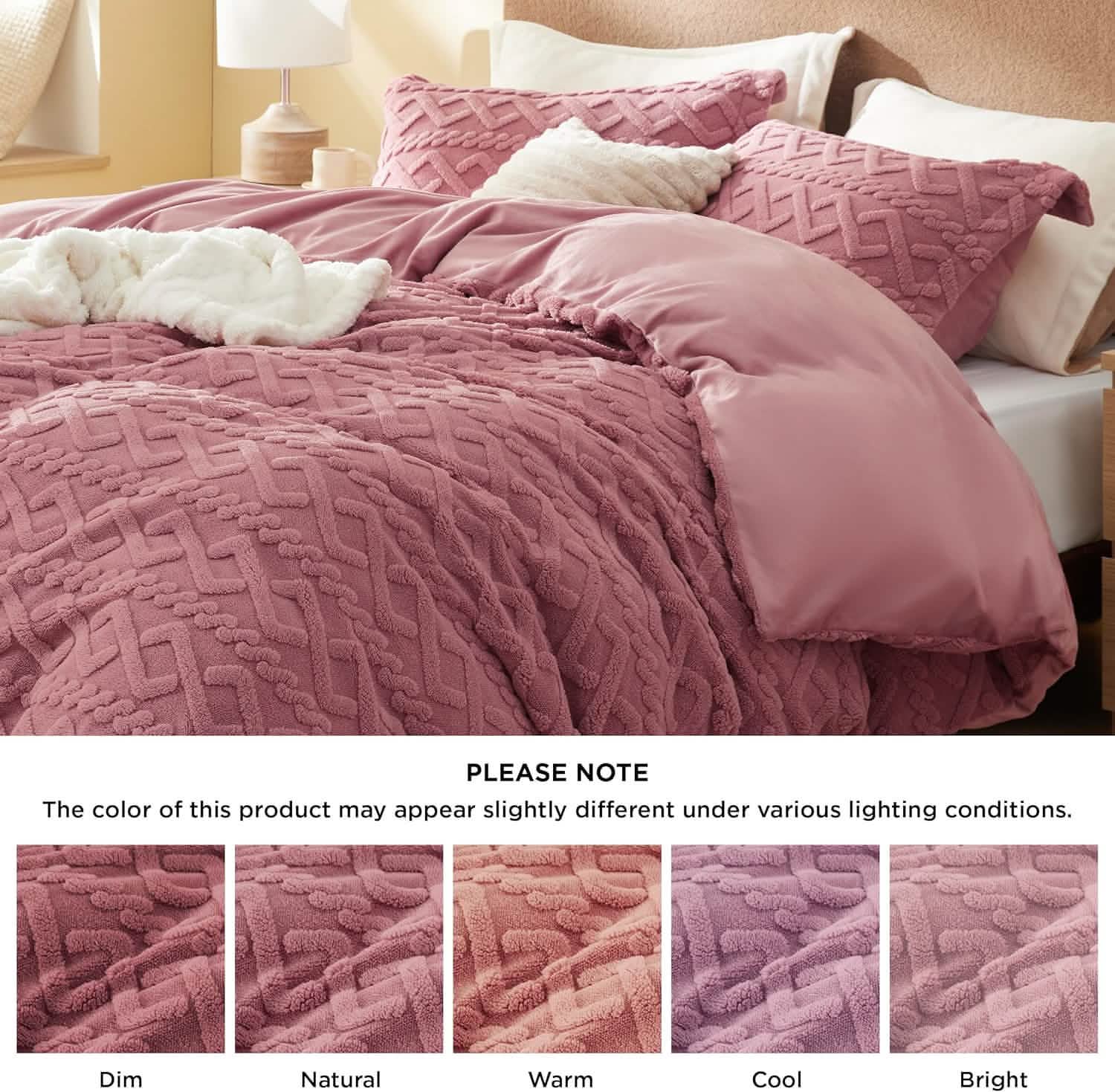 GentleSoft™ Fluffy Boho Duvet Cover Set