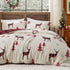 GentleSoft™ Christmas Plaid Comforter Set Reindeer