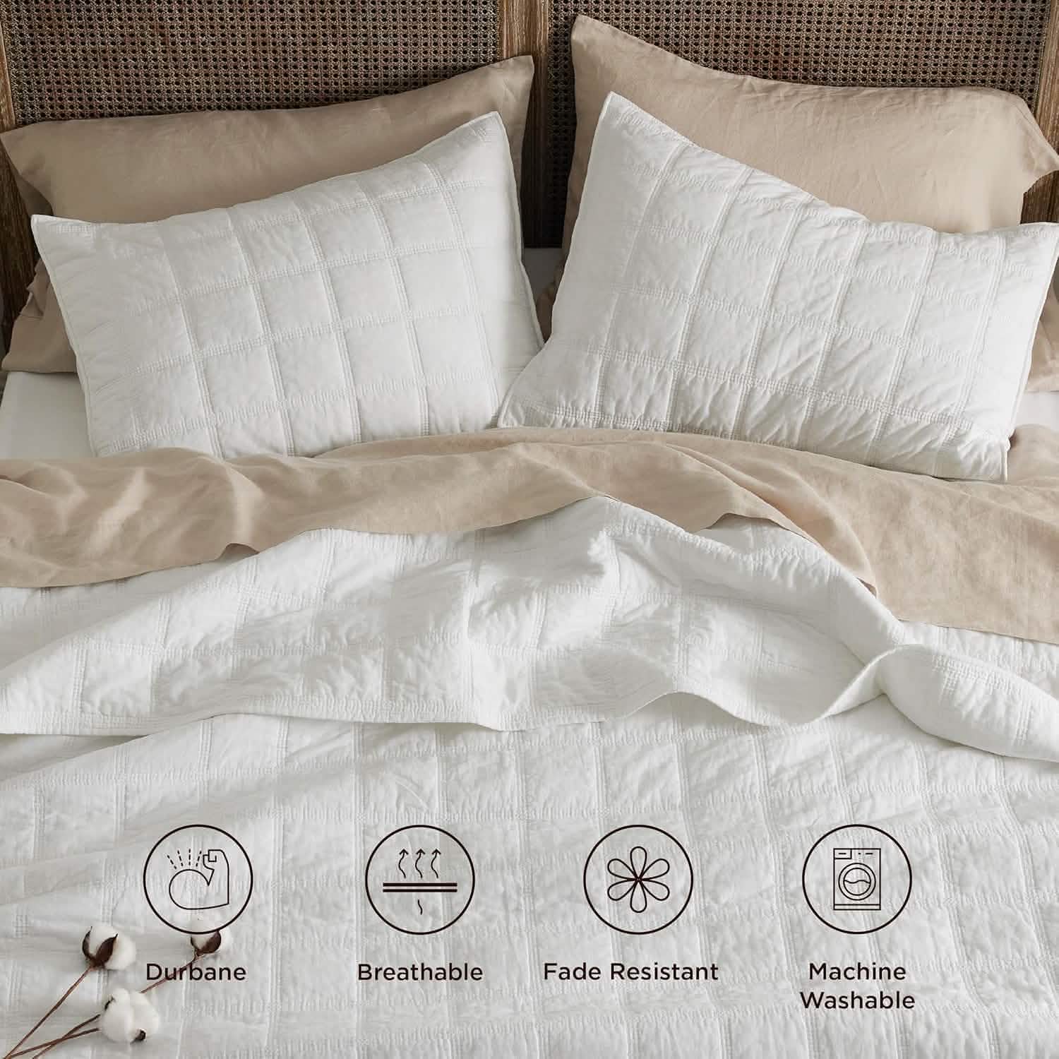 GentleSoft™ Voile Cotton Quilt Set
