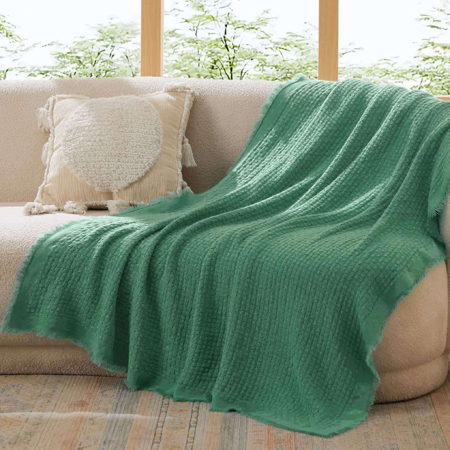 GentleSoft™ Woven Throw Blanket