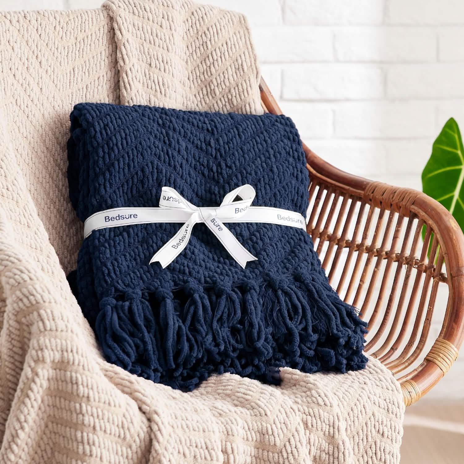 GentleSoft™ GentleSoft Versatile Knit Woven Chenille Blanket
