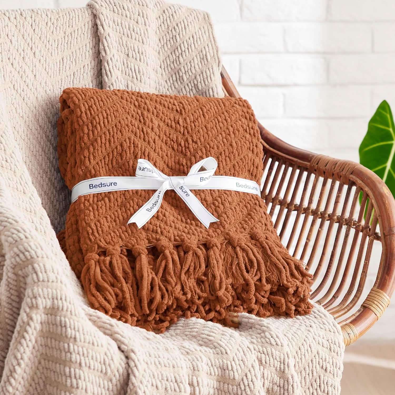 GentleSoft™ GentleSoft Versatile Knit Woven Chenille Blanket