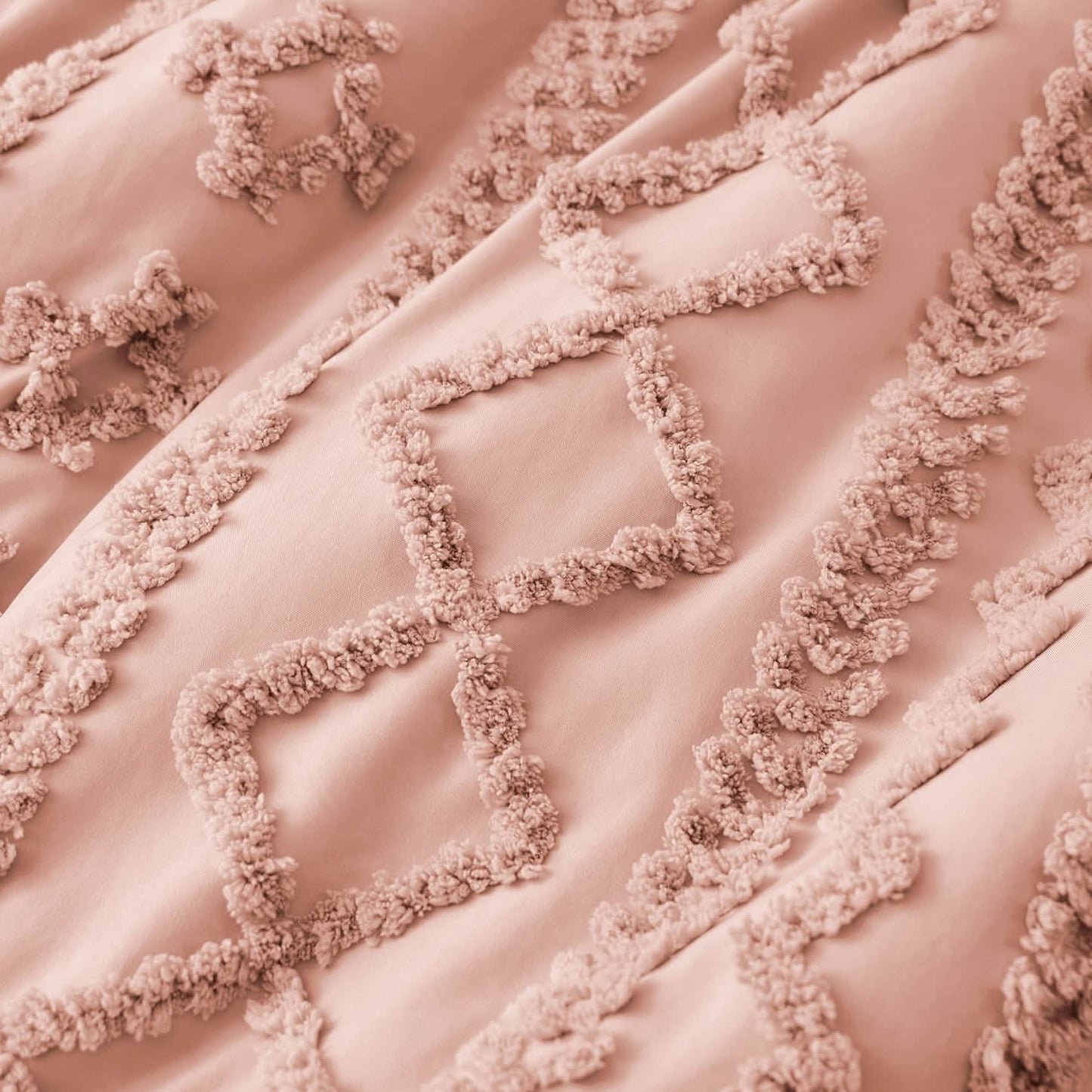 GentleSoft™ Boho Tufted Embroidery Duvet Cover Set