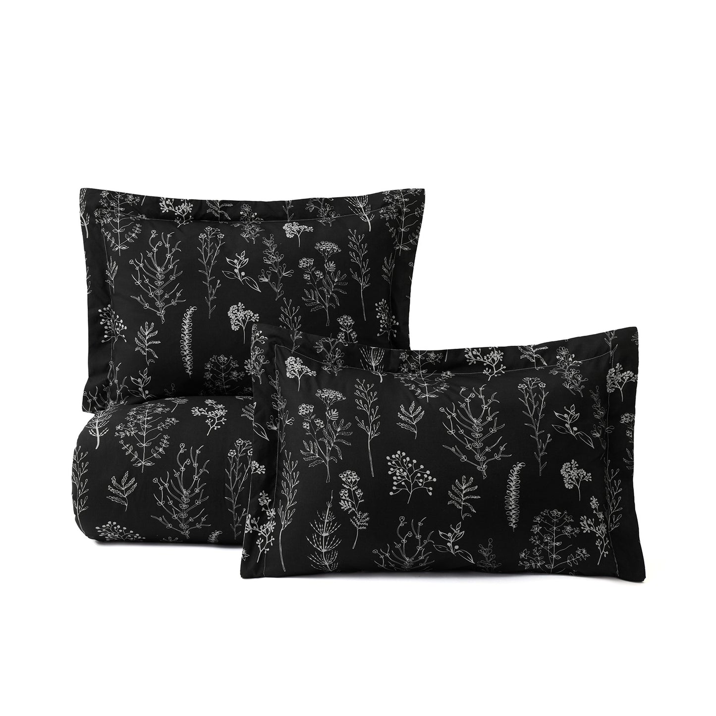 GentleSoft® Reversible Floral Print Duvet Cover Set