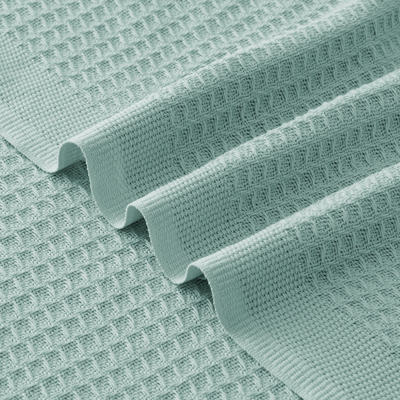 GentleSoft™ Cotton Waffle Weave Blanket