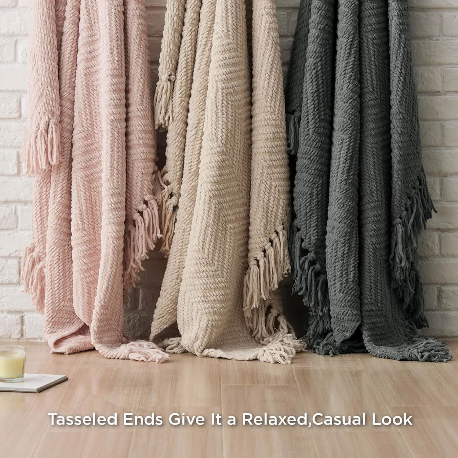 GentleSoft™ GentleSoft Versatile Knit Woven Chenille Blanket