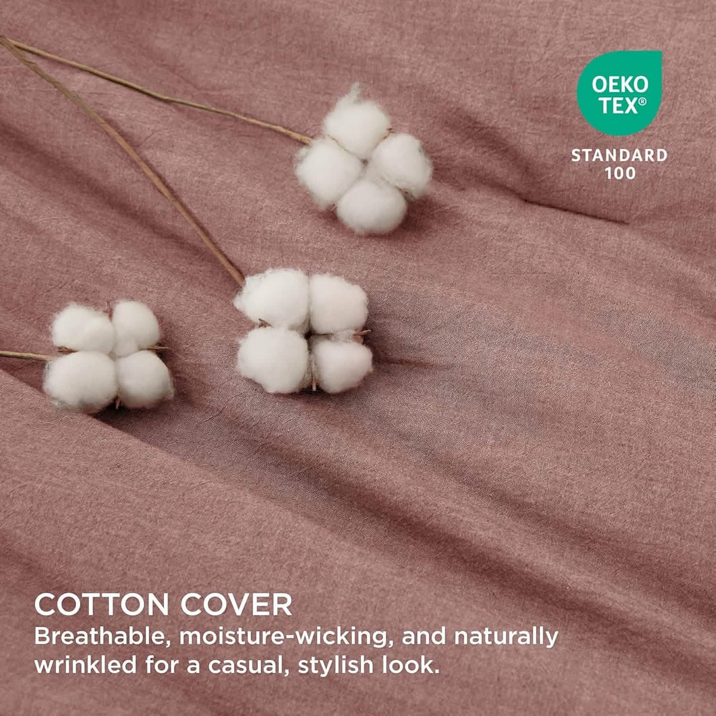 GentleSoft™ Prewashed Cotton Comforter Set