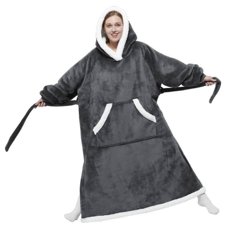 GentleSoft™ Sherpa Fleece Wearable Blanket