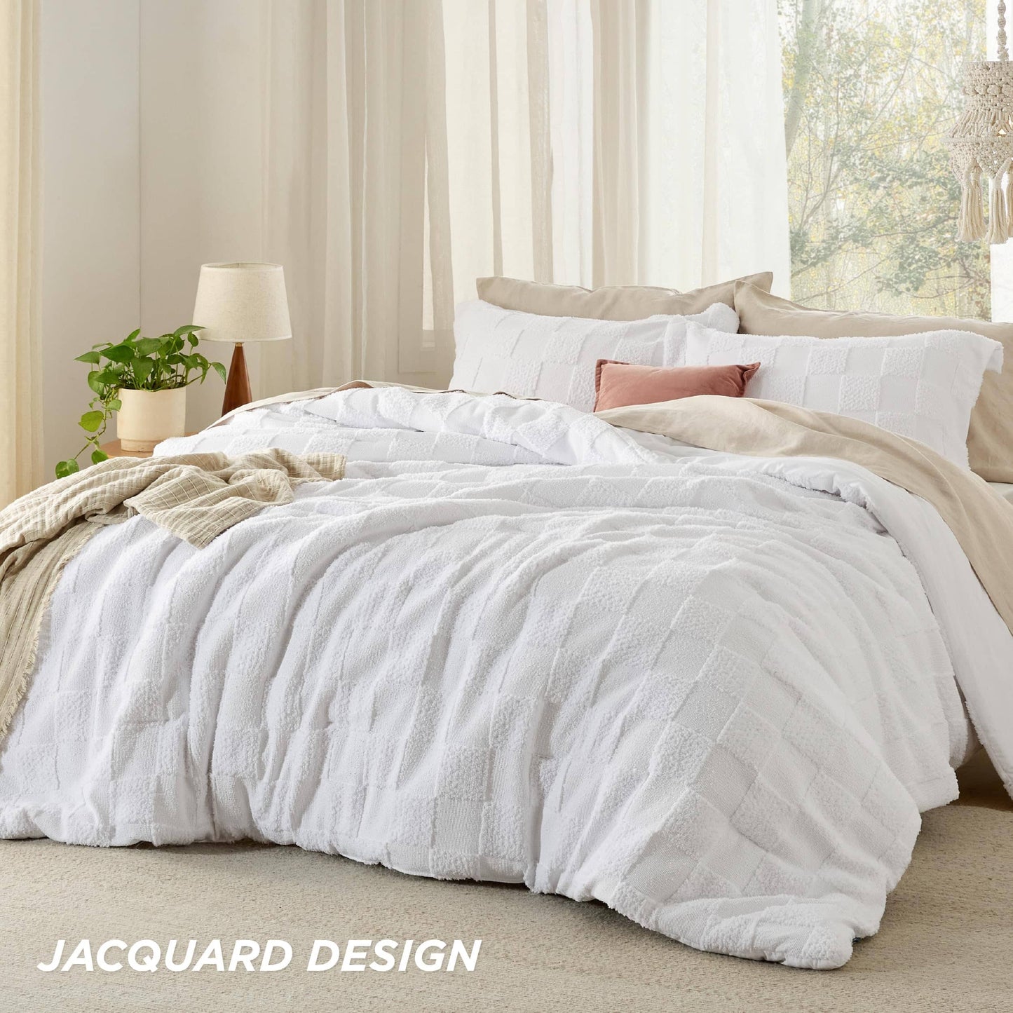 GentleSoft™ Jacquard Comforter Set