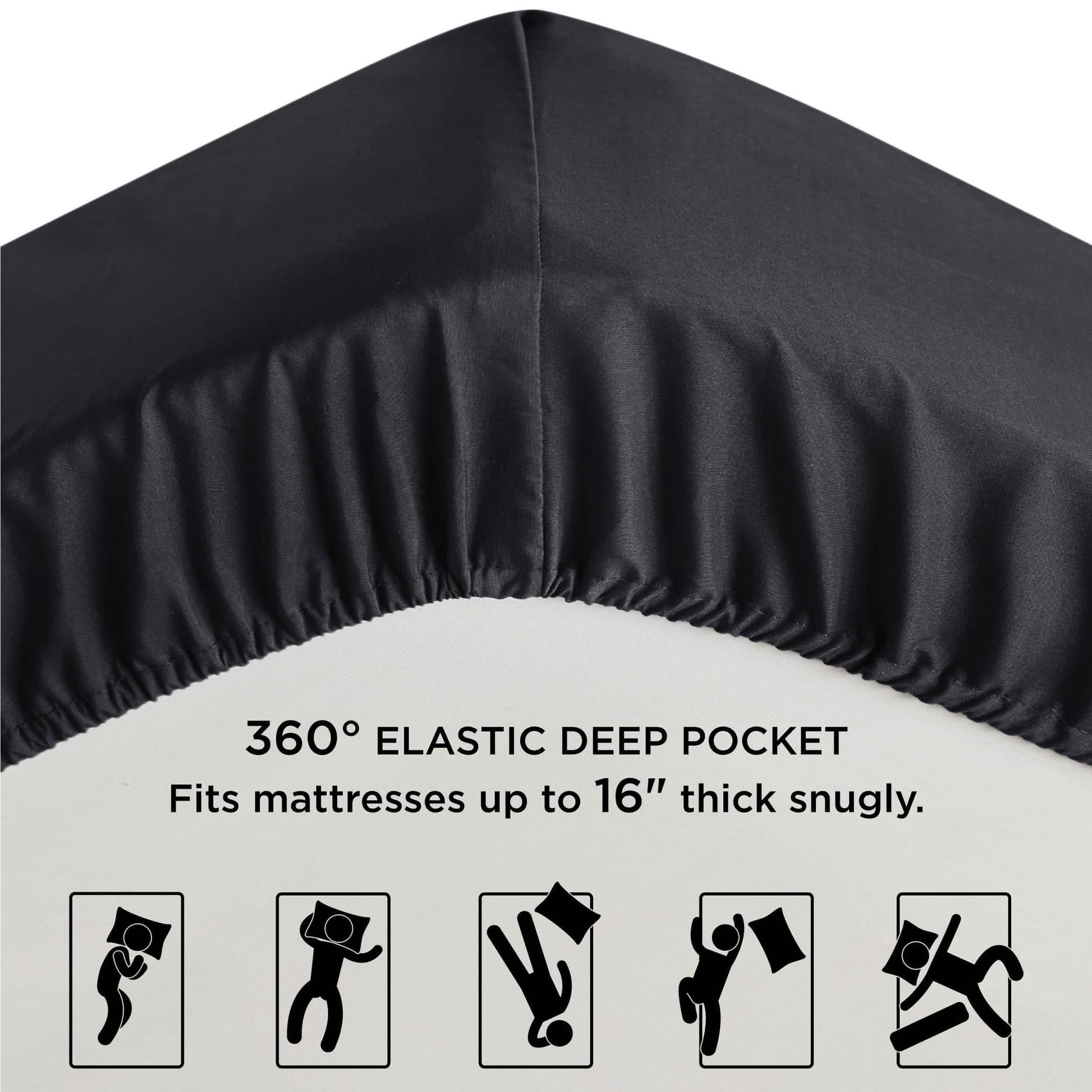 GentleSoft™ Extra Deep Fitted sheet