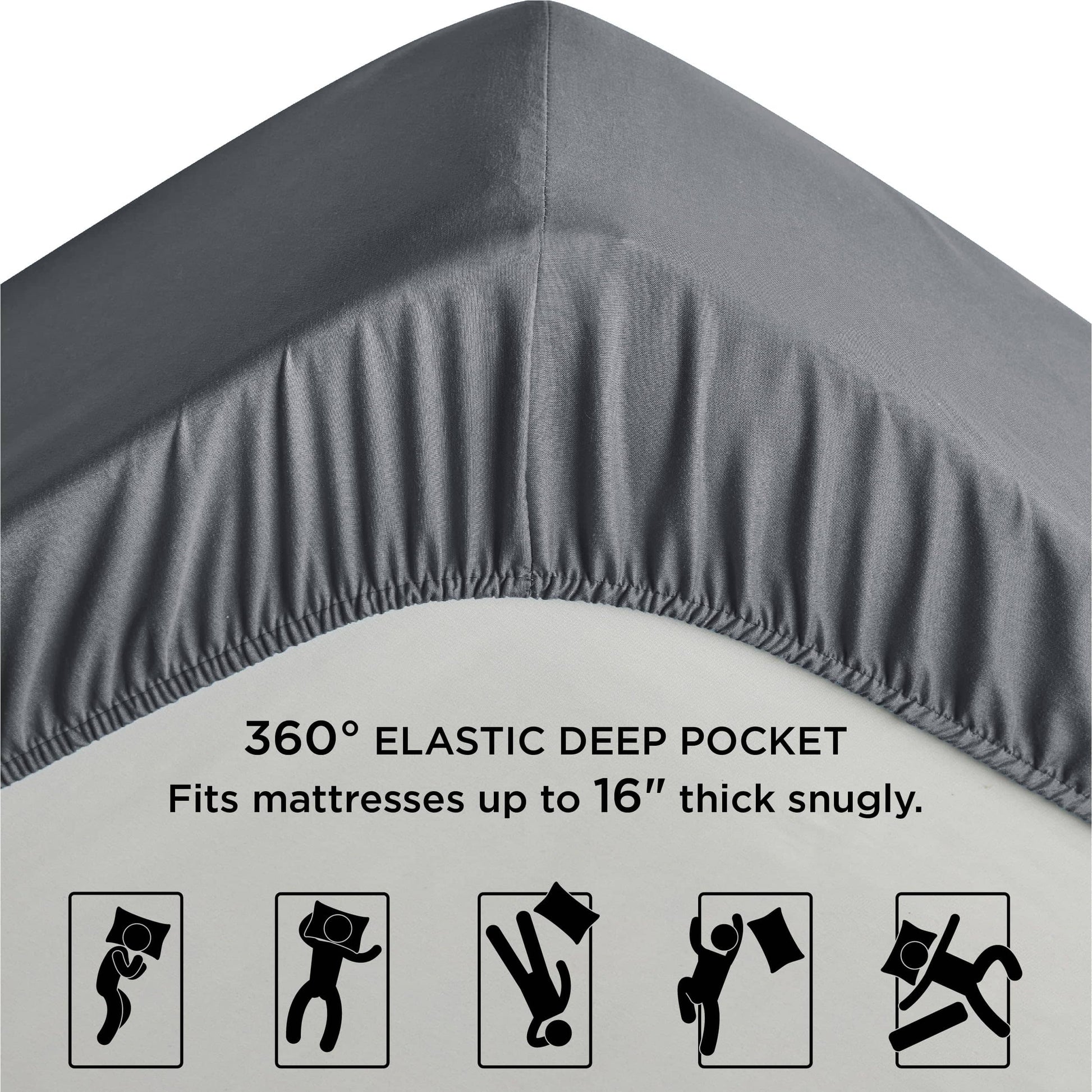 GentleSoft™ Extra Deep Fitted sheet