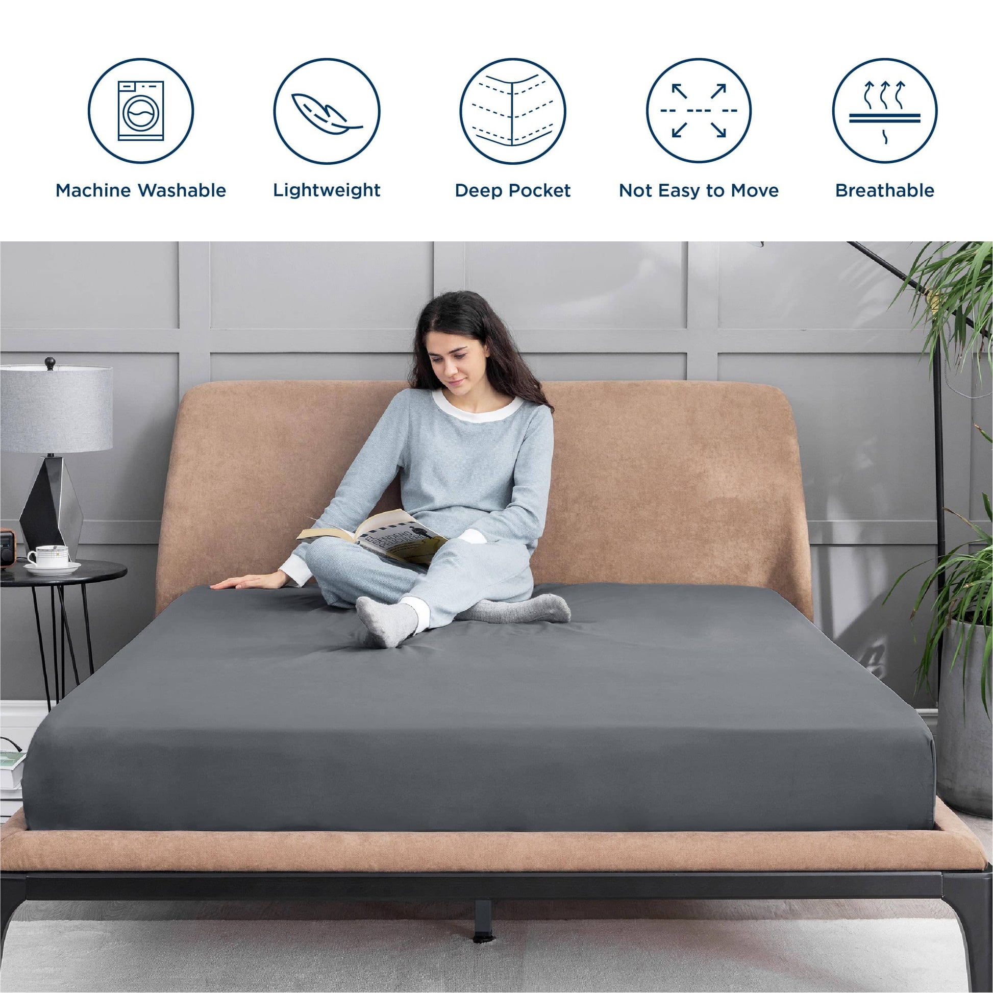 GentleSoft™ Extra Deep Fitted sheet