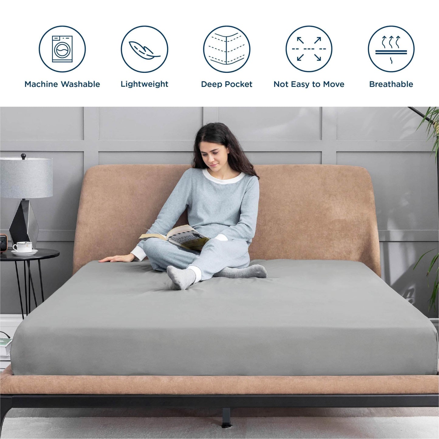 GentleSoft™ Extra Deep Fitted sheet