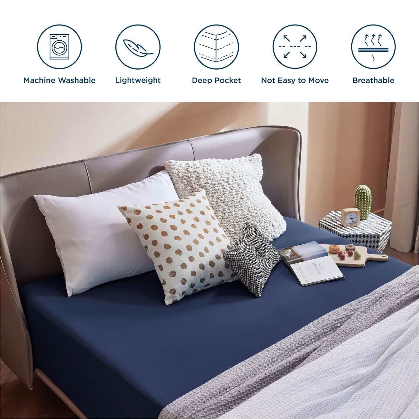 GentleSoft™ Extra Deep Fitted sheet