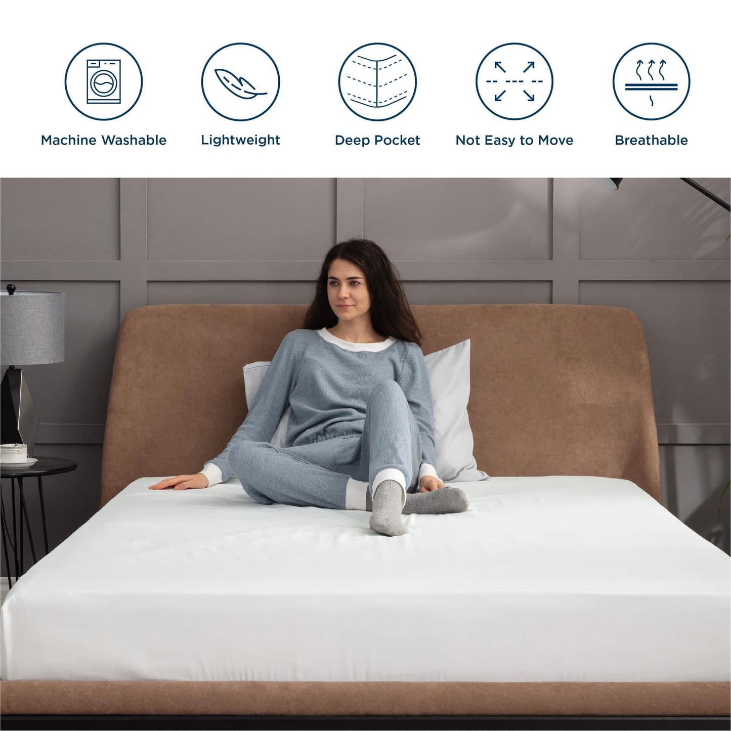 GentleSoft™ Extra Deep Fitted sheet