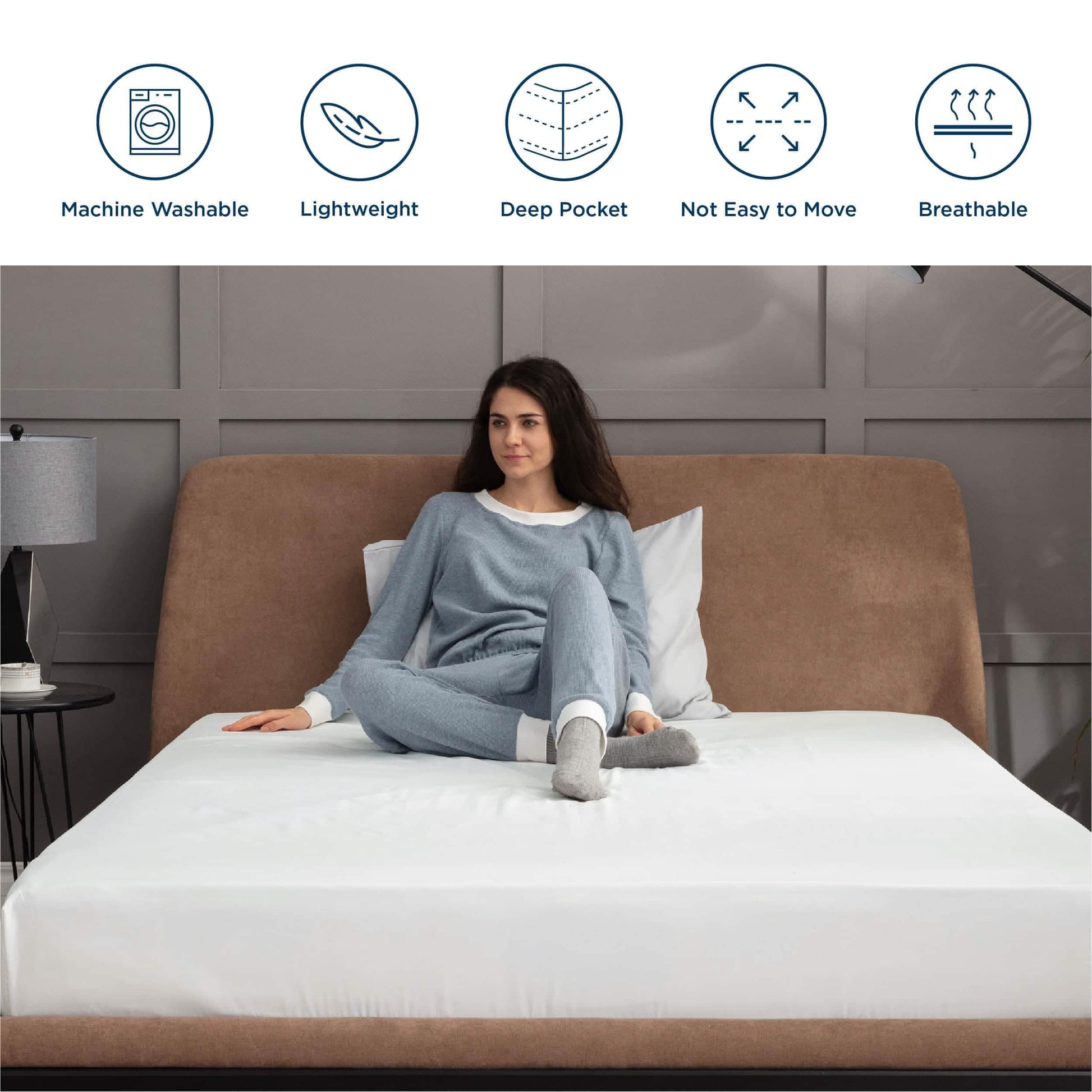 GentleSoft™ Extra Deep Fitted sheet